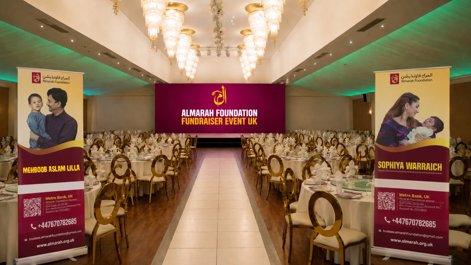Almarah Foundation UK – volunteers at work